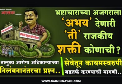 भ्रष्टाचाराच्या अजगराला ‘अभय’ देणारी ‘ती’ राजकीय शक्ती कोणाची? तालुका आरोग्य अधिकार्‍यांच्या निलंबनानंतरचा प्रश्‍न; सेवेतून कायमस्वरुपी बडतर्फ करण्याची मागणी..