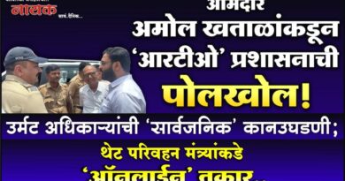 आमदार अमोल खताळांकडून श्रीरामपूर आरटीओ प्रशासनाची पोलखोल! उर्मट अधिकार्‍यांची ‘सार्वजनिक’ कानउघडणी; थेट परिवहन मंत्र्यांकडे ‘ऑनलाईन’ तक्रार..