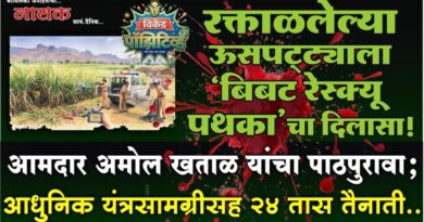 रक्ताळलेल्या ऊसपट्ट्याला ‘बिबट रेस्क्यू पथका’चा दिलासा! आमदार अमोल खताळ यांचा पाठपुरावा; आधुनिक यंत्रसामग्रीसह 24 तास तैनाती..