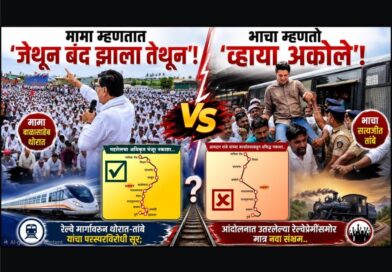 मामा म्हणतात ‘जेथून बंद झाला तेथून’; भाचा म्हणतो ‘व्हाया अकोले’! रेल्वेमार्गावरुन थोरात-तांबे यांचा परस्परविरोधी सूर; आंदोलनात उतरलेल्या रेल्वेप्रेमींसमोर नवा संभ्रम..