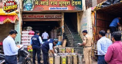 संगमनेरात खाद्यतेलाच्या व्यापाऱ्यावर ‘एफडीए’चा छापा! डब्यांच्या पुनर्वापराचा संशय; कारवाईच्या धास्तीने दुकानांना टाळे..